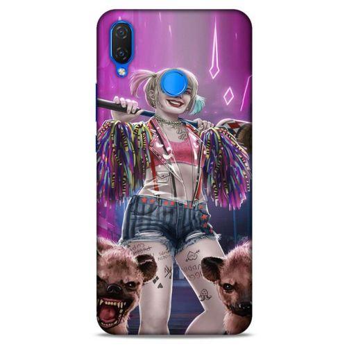 Huawei Psmart 2019 Uyumlu Kılıf Harley Quinn (35) Fit Design Kılıf Lavanta pembesi