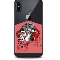 Zoologix (19) Apple Iphone X Şeffaf Kılıf Silikon Desenli