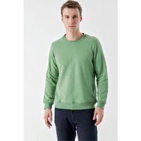 Slimfit  Bisiklet Yaka Düz Renk 2 iplik Erkek Sweatshirt
