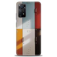 Xiaomi Redmi Note 11 Pro Kılıf HD Baskılı Kılıf - Renkli Kapılar + Tam Ekran Koruyucu