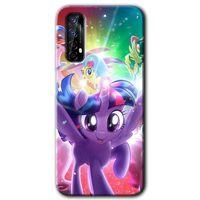 Potkal Hediye Fabrikası Realme 7 Kılıf HD Desen Baskılı Arka Kapak - Pony