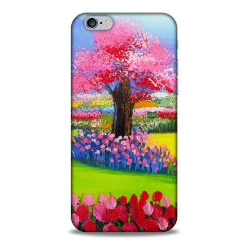 Apple Iphone 6 Kılıf Japonya (40) Fit Silikon Kılıf Japonya Ağaçları
