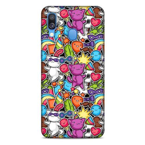 Samsung Galaxy A40 Kılıf Japonya (16) Kalın Kılıf Japon Pokemon