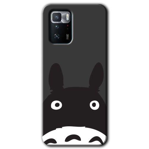 Poco x3 GT Kılıf Baskılı Kapak - Şaşkın Eşek + 5D Tam Kaplayan Cam