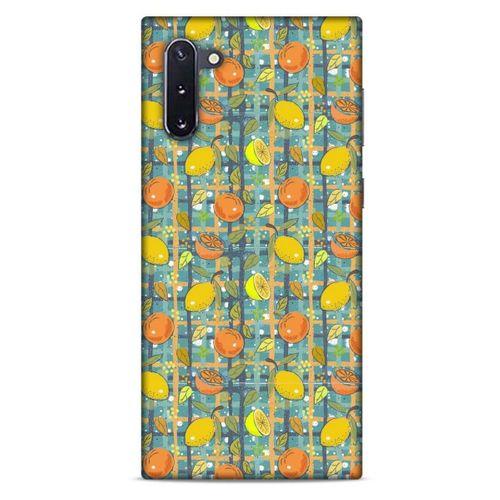 Frutix Turunç 06 Samsung Galaxy Note 10 Kılıf Desenli Silikon