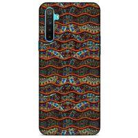 Oppo Realme 6i Kılıf Baskılı Özel Seri Taşlı (35) Fit Design Kılıf