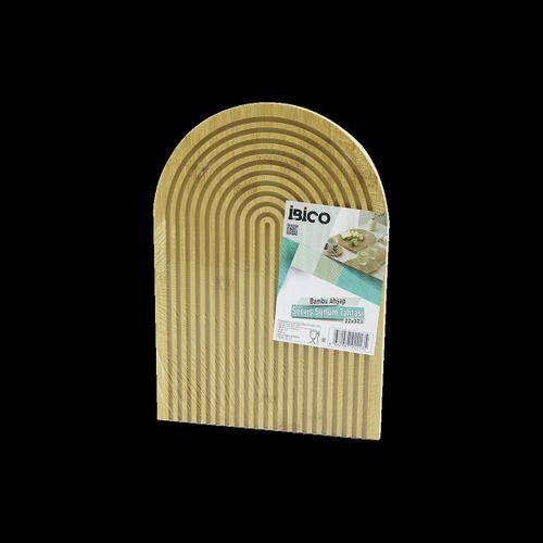 Bambu Servis Tepsisi Sunum Tahtası 22x32 cm (Çift Taraflı)