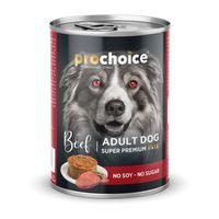Prochoice Yetişkin Köpekler İçin, Sığır Etli Ve Pirinçli Ezme Konserve 12x400 gr