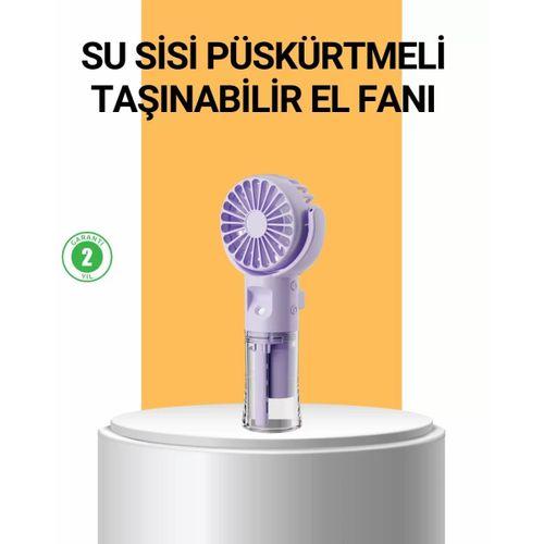 Taşınabilir Şarjlı Su Buharlı Mini Klima Fan