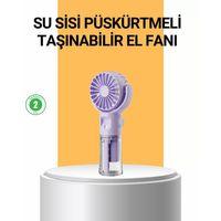 Taşınabilir Şarjlı Su Buharlı Mini Klima Fan
