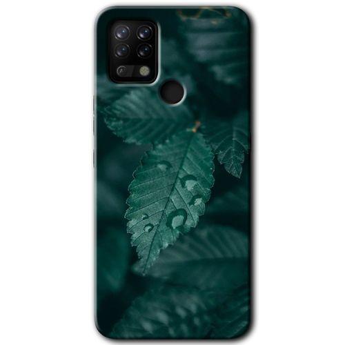 Potkal Hediye Fabrikası Tecno Pova Kılıf HD Desen Baskılı Arka Kapak - Yağmurlu Yaprak