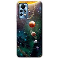 İnfinix Note 11 Pro Kılıf HD Desen Baskılı Arka Kapak - Cosmos