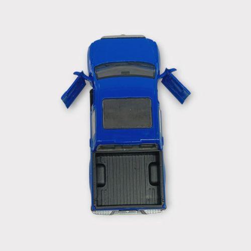Çek Bırak Metal Araba Sesli Işıklı - Mavi
