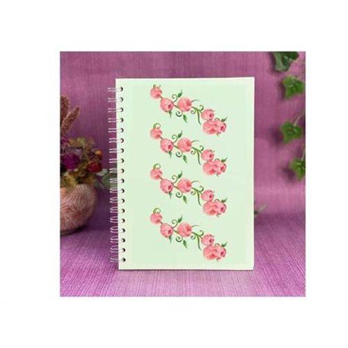 Defter Sticker,Laptop Sticker Pembe Güllü Pvc 70X50X0,5Cm