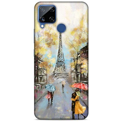 Cityx (29) Oppo Realme C15 Kılıf Silikon Kapak Desenli