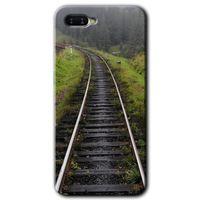 OPPO Oppo Rx 17 Neo Kılıf HD Desen Baskılı Arka Kapak - Tren Yolu