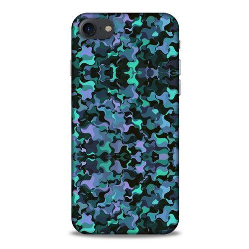 Kamuflaj 02 Apple iPhone 8 Kılıf Silikon Kapak