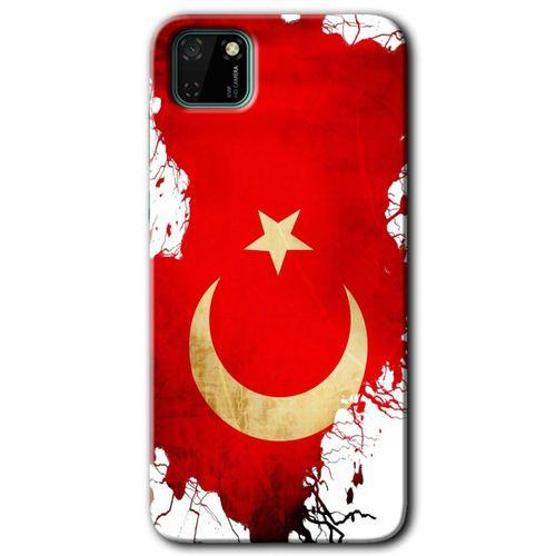 Huawei Y5P Kılıf HD Desen Baskılı Arka Kapak - Türkiyem