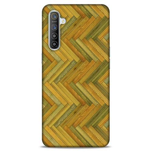 Lopard Oppo Realme XT Uyumlu Kılıf Wood'X (32) Soft Silikon Kılıf Desenli