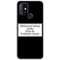 Infinix Hot 10 Kılıf HD Yazı Baskılı Silikon Arka Kapak - Yazı 12
