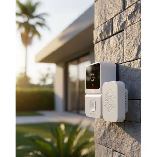 Kablosuz Video Kapı Zili Android İos Uyumlu Güvenlik Kamerası