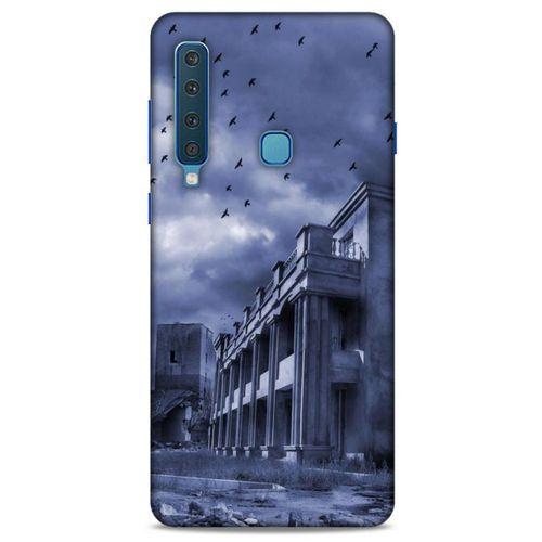 Samsung Galaxy A9 2018 Kılıf Depresyon (39) Liquid Crystal Kılıf Şeker Pembe Bordo