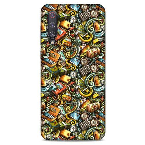 Graffitix (50) Desenli Silikon Kapak Xiaomi Mi 9 Kılıf