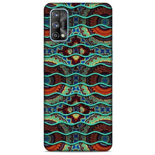 Oppo Realme 7 Pro Kılıf Baskılı Özel Seri Taşlı (38) Neo Hybrid Kılıf