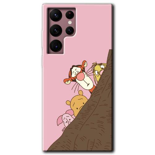Samsung Galaxy S22 Ultra Kılıf HD Desen Baskılı Arka Kapak - Winnie the Pooh