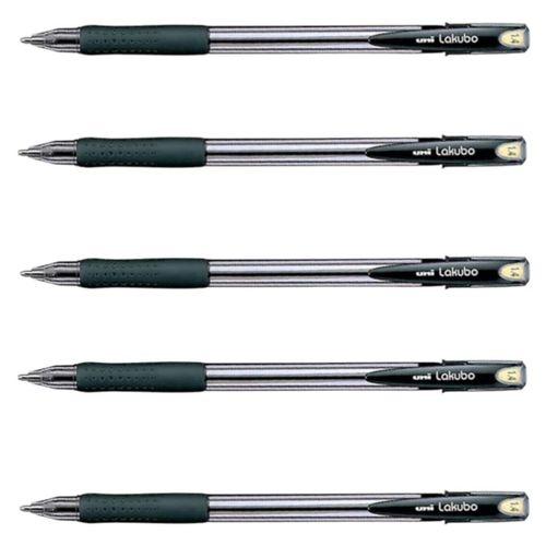 UNİBALL LAKUBO BROAD ( 1.4 ) TÜKENMEZ KALEM SİYAH ( 5 Adet )