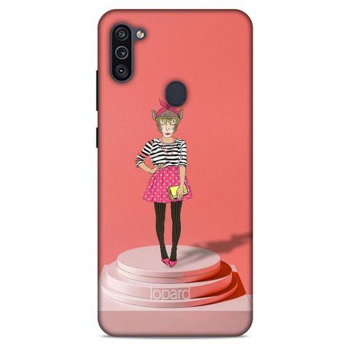 Samsung Galaxy M11 Kılıf FunnyMaX (9) Kılıf Gül Kurusu Maymun