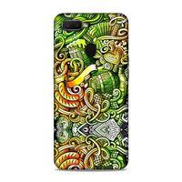 Oppo Ax7 Kılıf Gece Yasami Doodle Arka Kapak Silikon Koruma Full Koruyucu