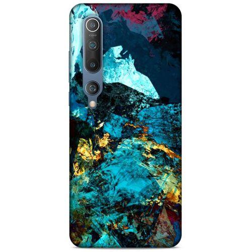 Lopard Xiaomi Mi 10 Uyumlu Kılıf Soyut Sanat (40) Desenli Fit Silikon Kılıf