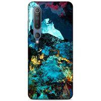 Lopard Xiaomi Mi 10 Uyumlu Kılıf Soyut Sanat (40) Desenli Fit Silikon Kılıf