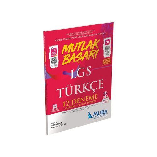 8.Sınıf LGS Türkçe Mutlak Başarı 12 Deneme Sınavı Muba Yayınları