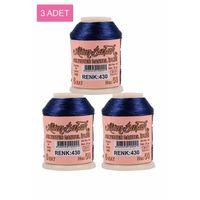 3 Adet Altınbaşak Oya ve Dantel İpi 20 gr - Royaleks - No: 430