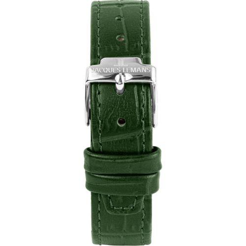 Jacques Lemans Torino JL.1-2189D Quartz Deri Yeşil Kadın Kol Saati