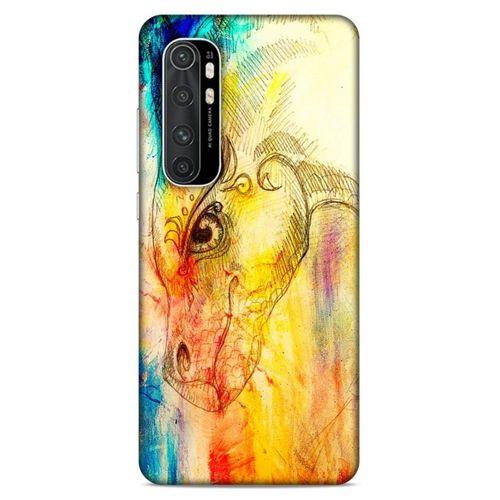 Lopard Xiaomi Mi Note 10 Lite Uyumlu Kılıf Manipülasyon ☻ (35) Fit Design Kılıf Baskılı