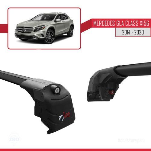 Mercedes GLA (X156) 2014-2020 Arası ile uyumlu ACE-2 Ara Atkı Tavan Barı SİYAH