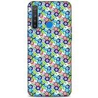 Nazarium (5) Desenli Silikon Kapak Oppo Realme 5i Kılıf