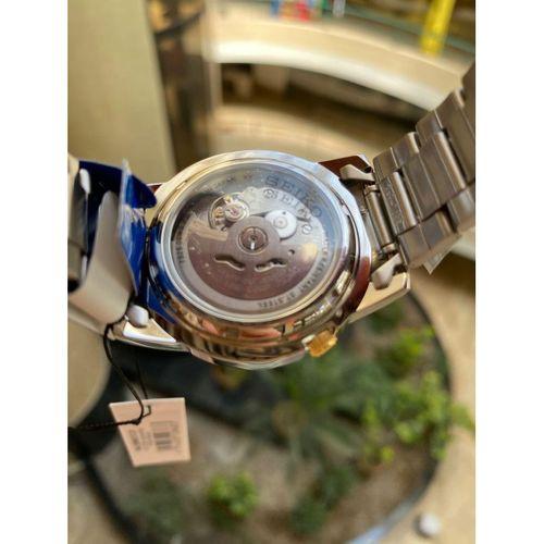 Seiko 5 Japan SNKK17J1 Çelik 39 mm Gri Otomatik Siyah Kadran 5 ATM Erkek Kol Saati
