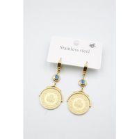 Lira Nazar Küpe - Altın