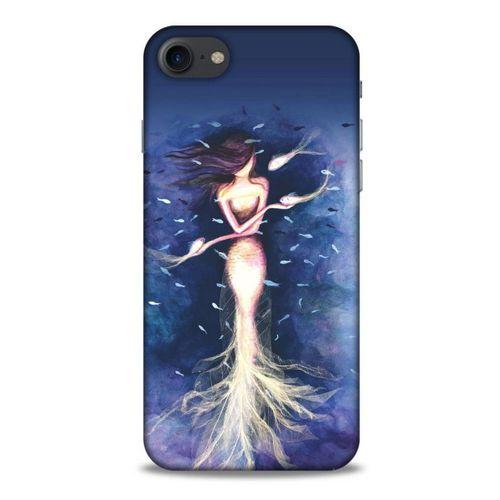 Y.Liva-2021 Özel Seri Deniz Kızı Apple Iphone 8 Kılıf Silikon Kapak