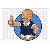 Jimmy Hopkins Vault Boy Puzzle 240 Parça Yapboz