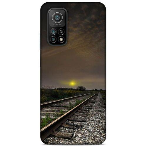 Lopard Xiaomi Mi 10T 5G Uyumlu Kılıf Gece'S (33) Hybrid Kılıf Demiryolu