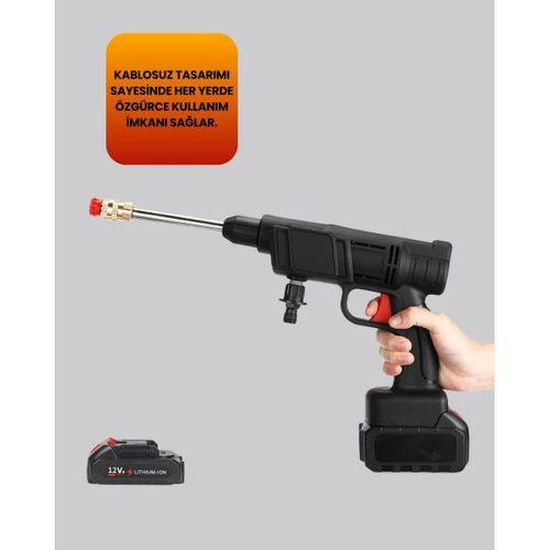 48v Şarjlı Basınçlı Yıkama Tabancası Köpük Ve Çift Nozul 2025 Model