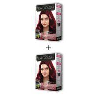 2X2 Tüp Krem Saç Boyası Seti Ateş Kızılı No:66.46