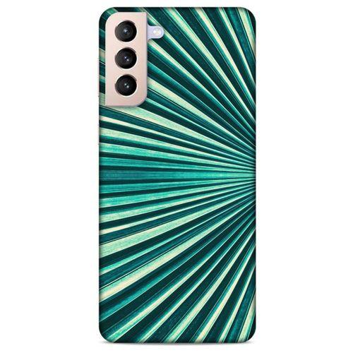 Lopard Samsung Galaxy S21 Plus Uyumlu Kılıf Bahar (2) Kabı Açık Yeşil
