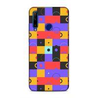 Huawei Honor 20 Lite Uyumlu Kılıf Insomnia (37) Silicone Cover Mor Sarı