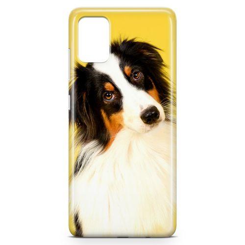 Samsung Galaxy A51 Kılıf Australian Shepard Arka Kapak Koruma Desenli Full Koruyucu